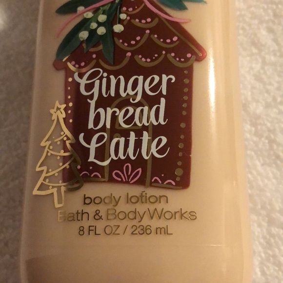 Bath & Body Works Gingerbread Latte moisturizer 8 fluid ounces. Never used. - Picture 3 of 3